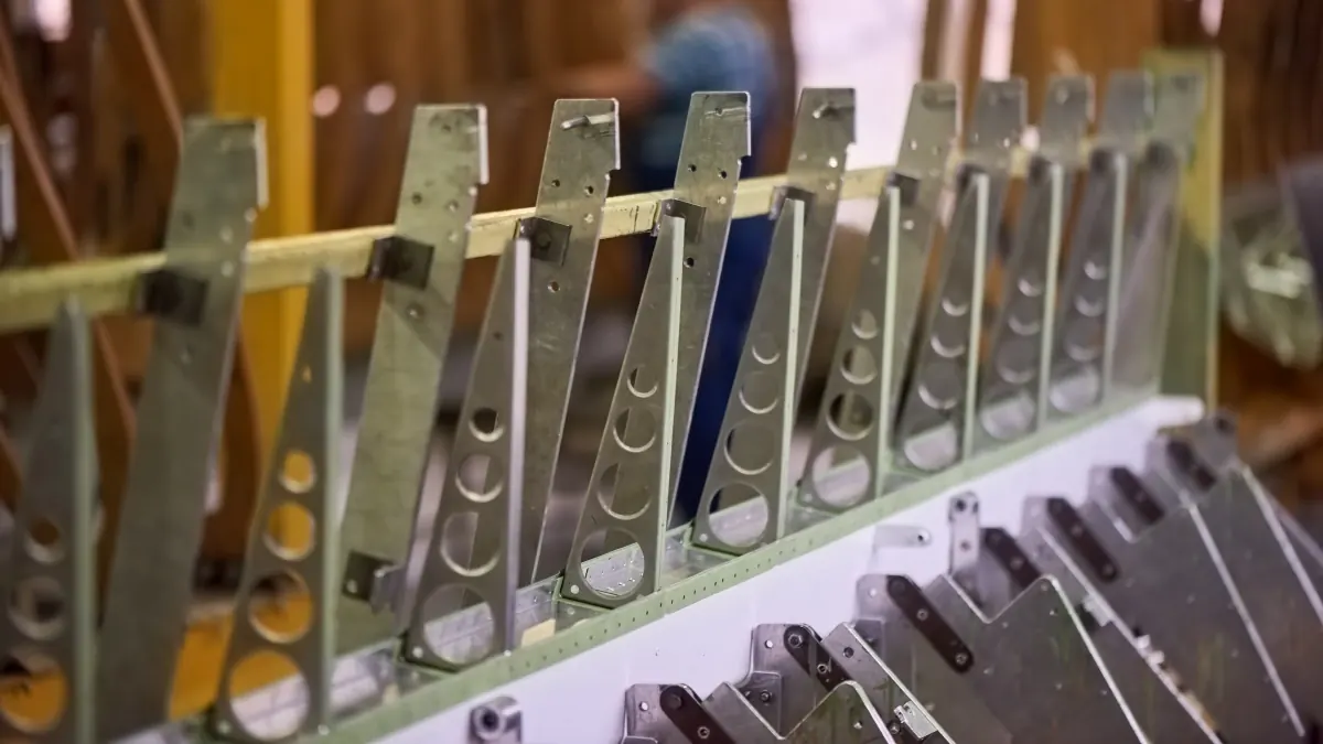 Home case example — precision structural bracket