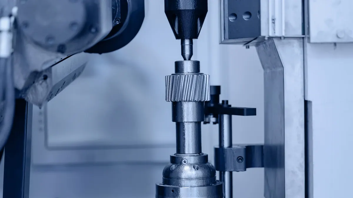 Gear shaping machining process